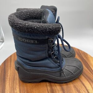Sorel Cumberland Womens Snow Boots Womens 6 Blue Winter Waterproof Insulated